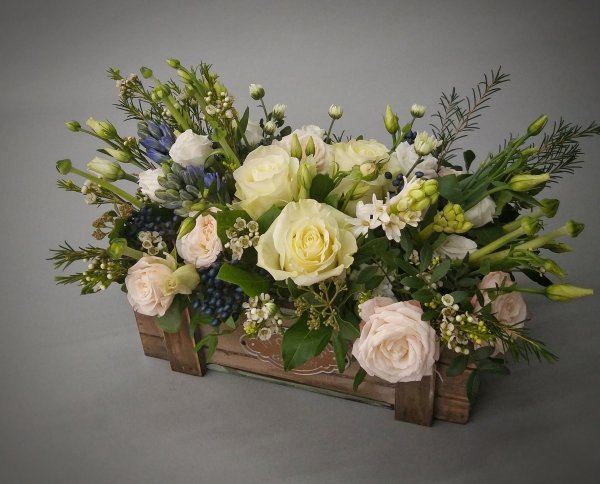 композиция в ящике