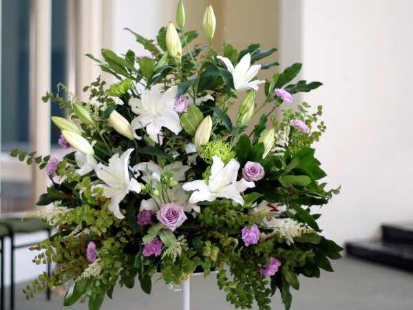 букет лилии