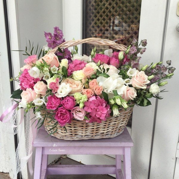 цветочная корзина