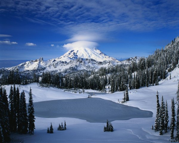 Зима и горы