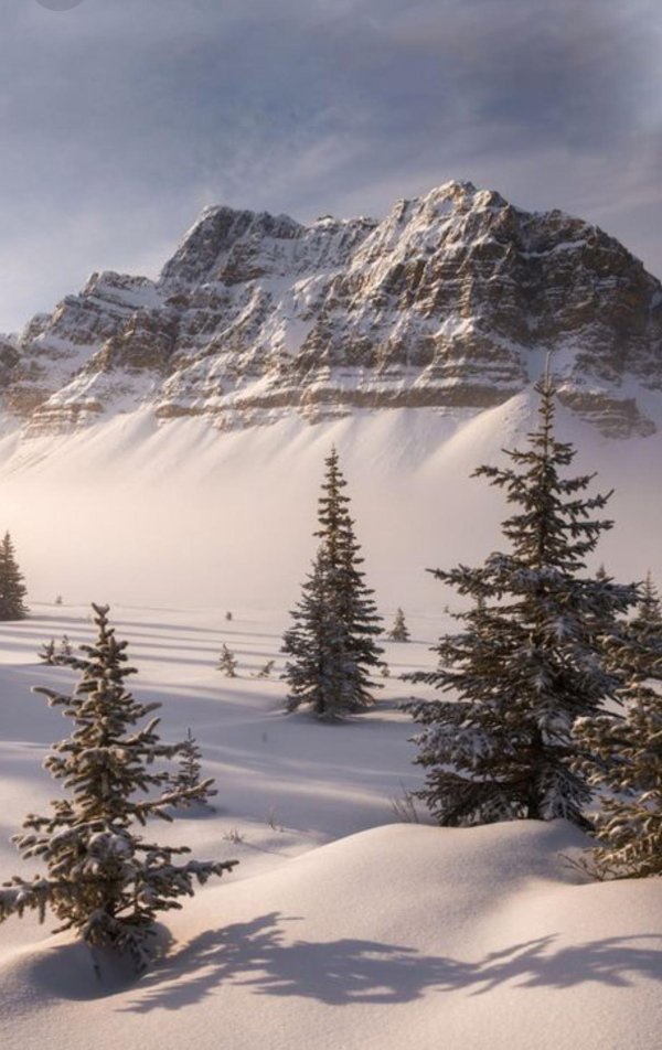 Зима и горы