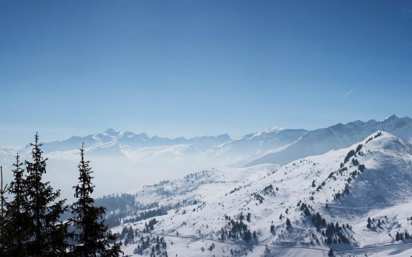 Зима и горы