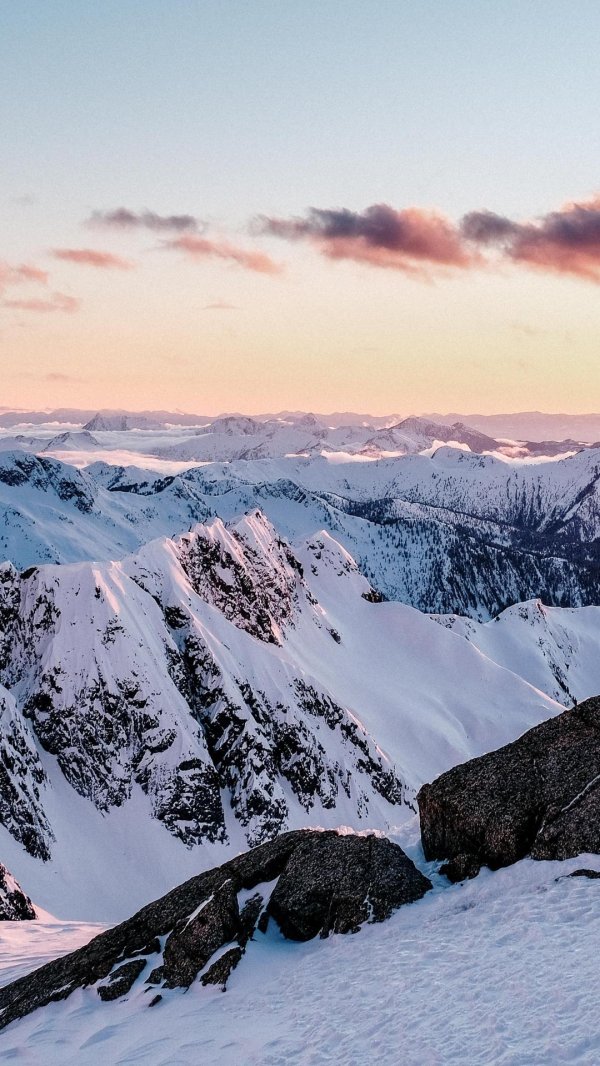 Зима и горы