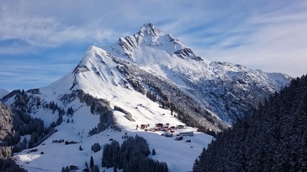 Зима и горы