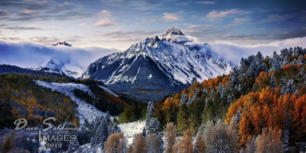 Зима и горы