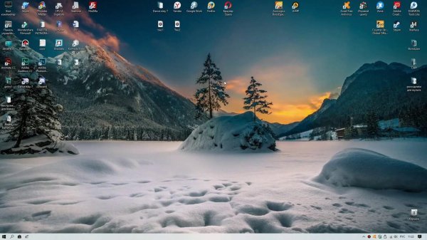 Зима и горы