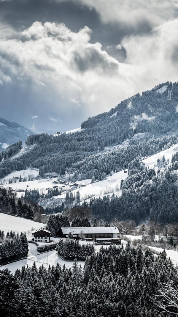 Зима и горы