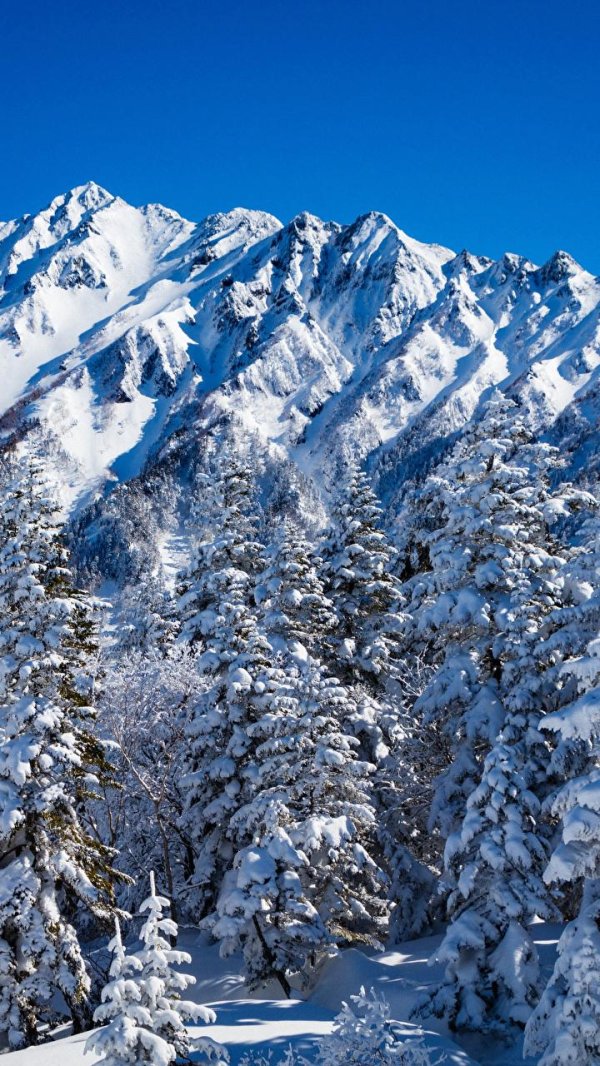 Зима и горы