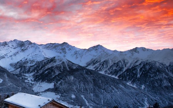 Зима и горы