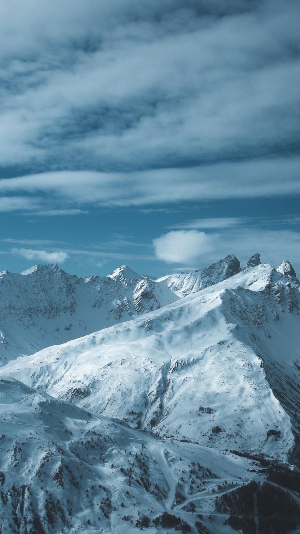 Зима и горы