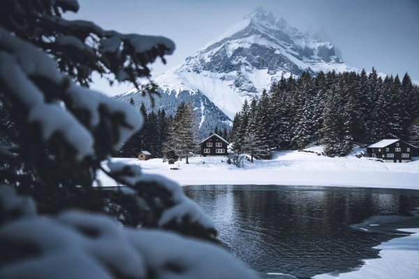 Зима и горы