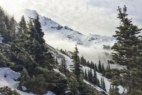 Зима и горы