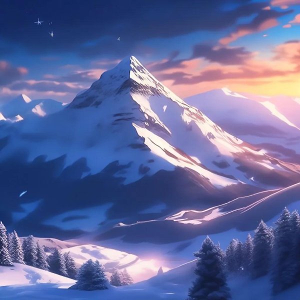 Зима и горы