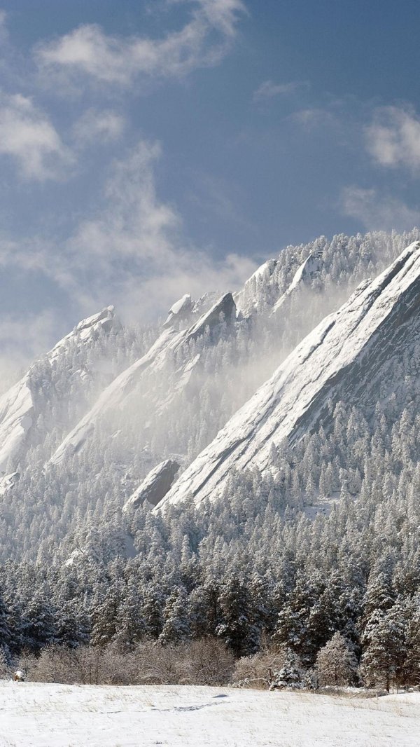 Зима и горы