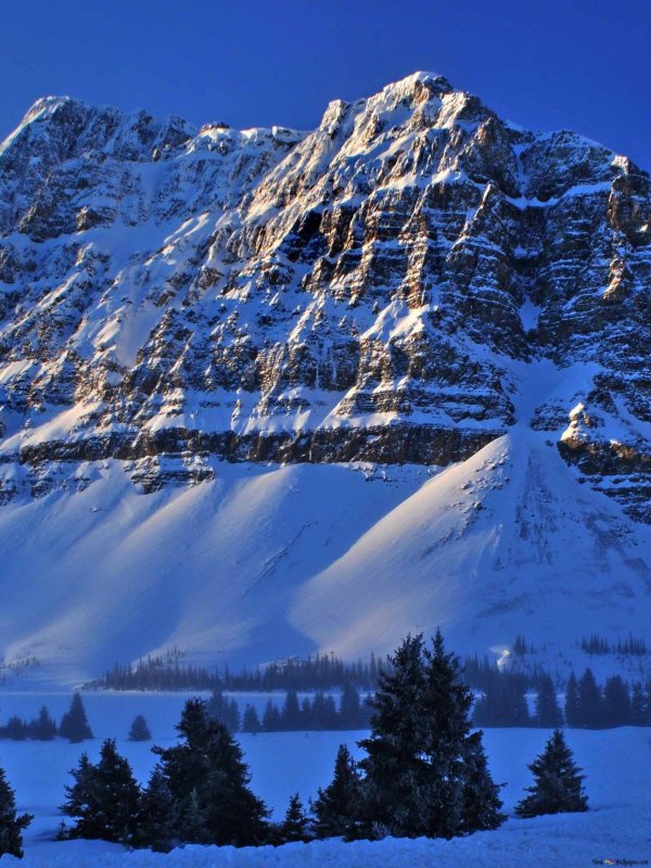 Зима и горы