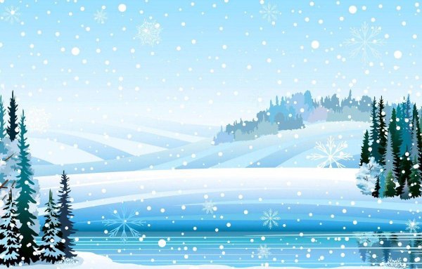 Зима для презентации