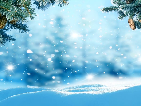 Зима для презентации