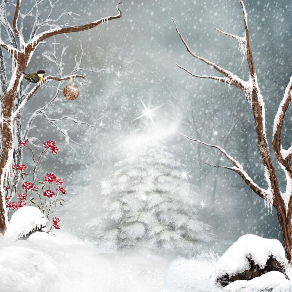 Зима для презентации