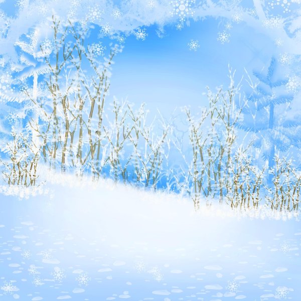 Зима для презентации