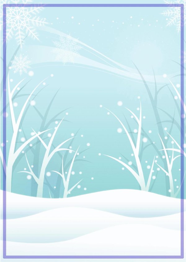 Зима для презентации