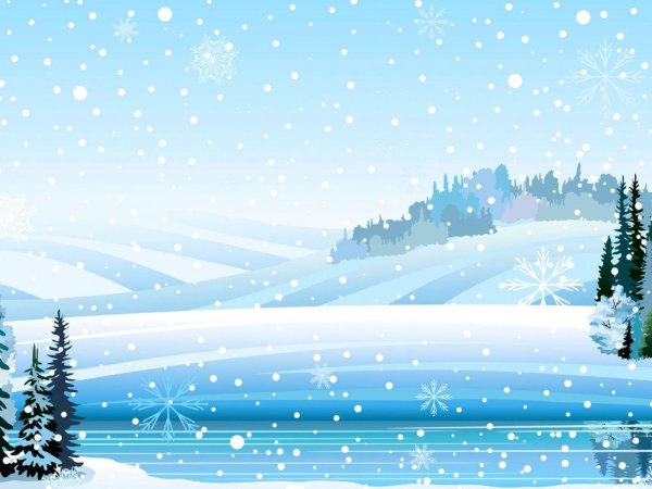 Зима для презентации