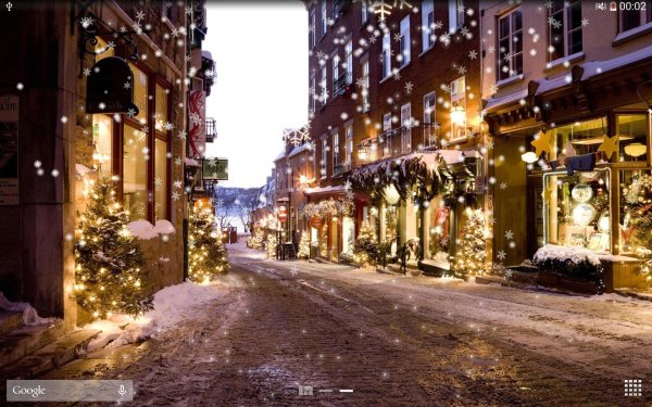 На рабочий стол зима города