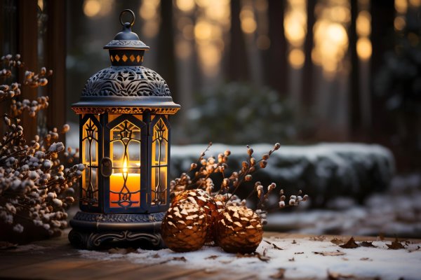 На рабочий стол зима сказочные