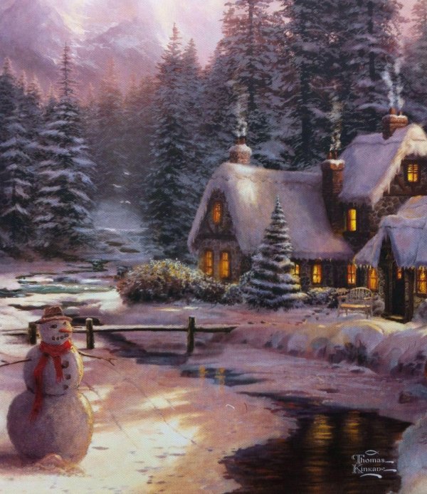 На рабочий стол зима сказочные