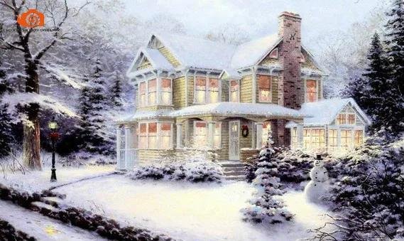 На рабочий стол зима сказочные