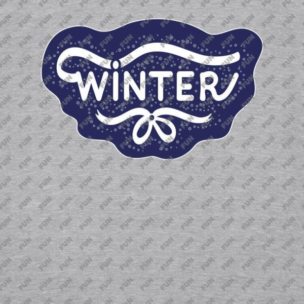 Зима надпись