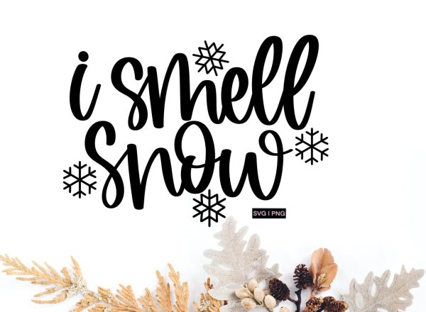 Зима надпись