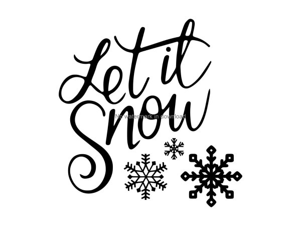 Зима надпись