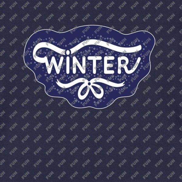 Зима надпись