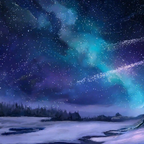 Звезды зима