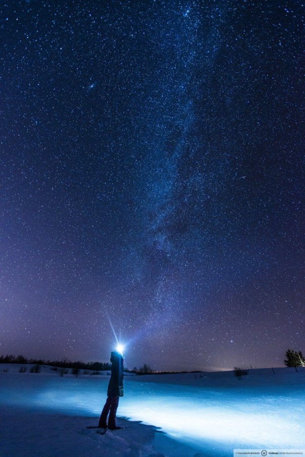 Звезды зима