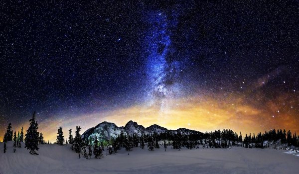 Звезды зима