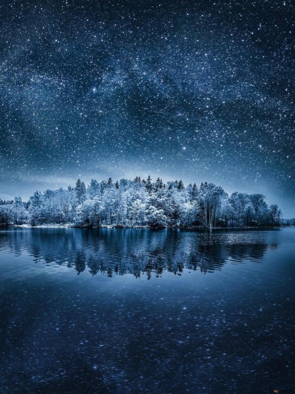 Звезды зима