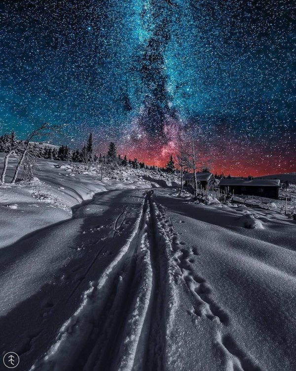 Звезды зима