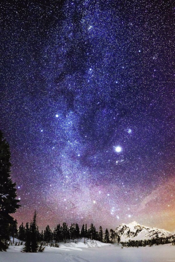 Звезды зима