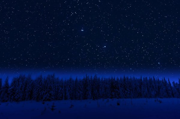 Звезды зима