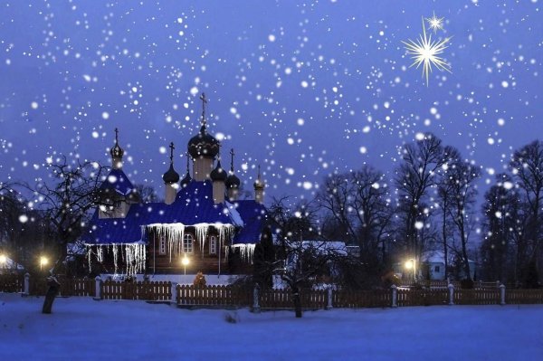 Звезды зима