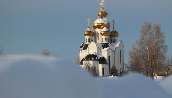Православные зима
