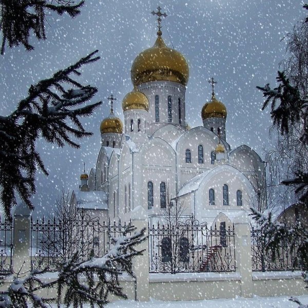 Православные зима