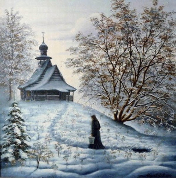 Православные зима