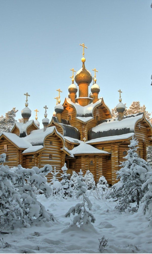 Православные зима