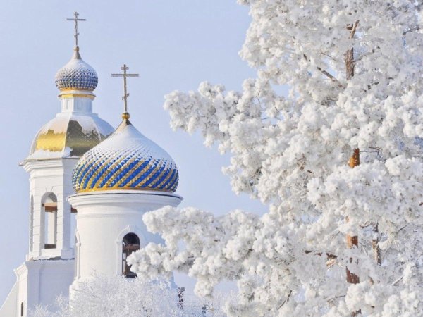 Православные зима