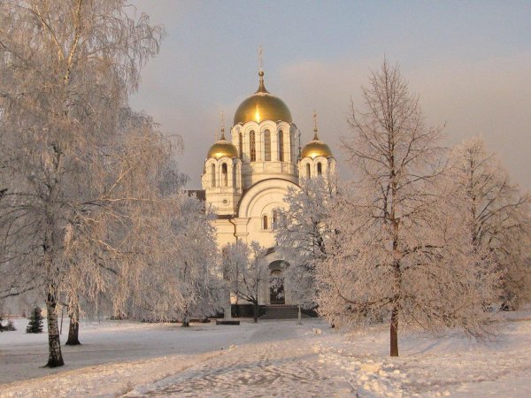 Православные зима