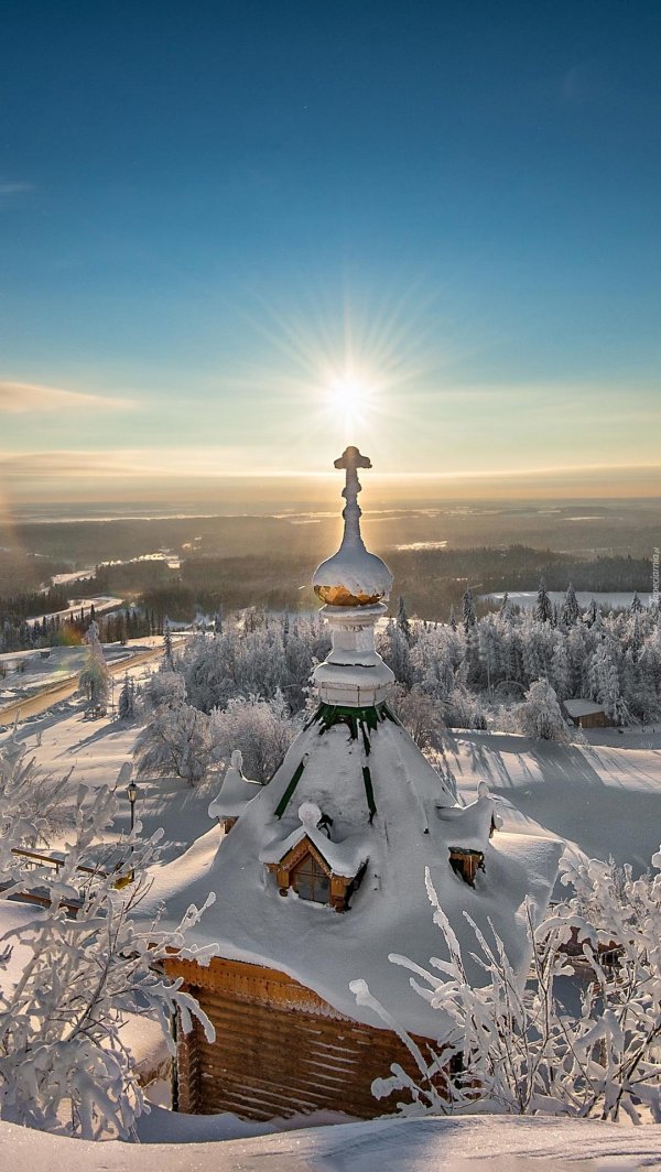 Православные зима