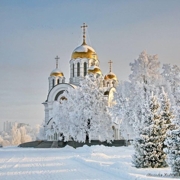 Православные зима