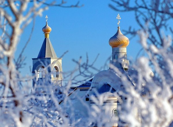 Православные зима